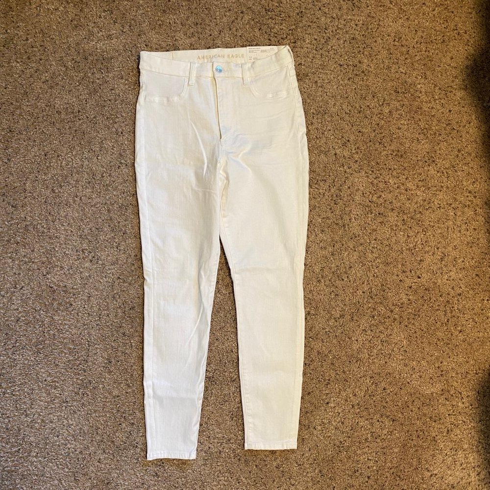 White Ripped Jeans - Picture 3 of 3